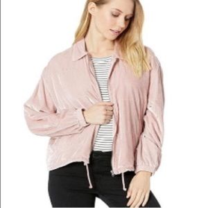 NWOT Bb Dakota Rose Bomber Jacket